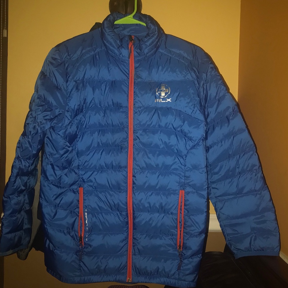 Boys polo Ralph Lauren’s RLX puffer jacket